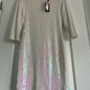 Paris Hologram Dress Size Small